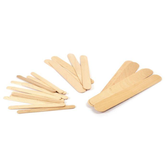 Bâtonnets en bois Assortiment 275 pièces