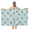 Cute Cartoon Panda Beach Towel Quick Dry Microfiber Soft Absorbent Bath Towel Outdoor Travel Spa Swim Pool Towels for Adult Kids