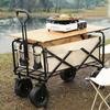 Portable Folding Outdoor Camping Cart with Table