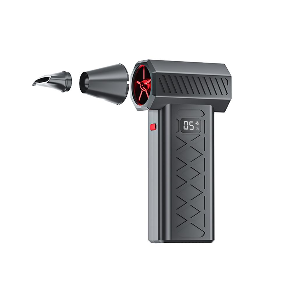 

130000 Мини Турбо Джет Вентилятор Электрический Воздушный Пылесос Регулируемая скорость ветра Турбо Мощный Вентилятор Перезаряжаемый с Подсветкой Для Чистки Автомобиля чёрный