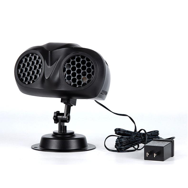 

Рождественские динамические прожекторы со снежинками на открытом воздухе, дизайн внешнего вида в форме совы, IP65 водонепроницаемый внутренний и наружный ландшафтный светильник снегопада на Рождество EU Plug-1pc чёрный