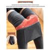Damen Thermoleggings mit hohem Bund, Bauchkontrolle und Fußsteg