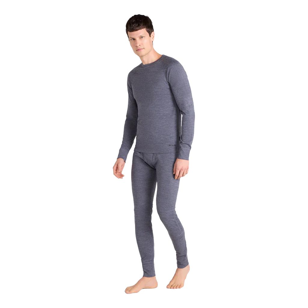 Animal Mens Merino Wool Base Layer Top