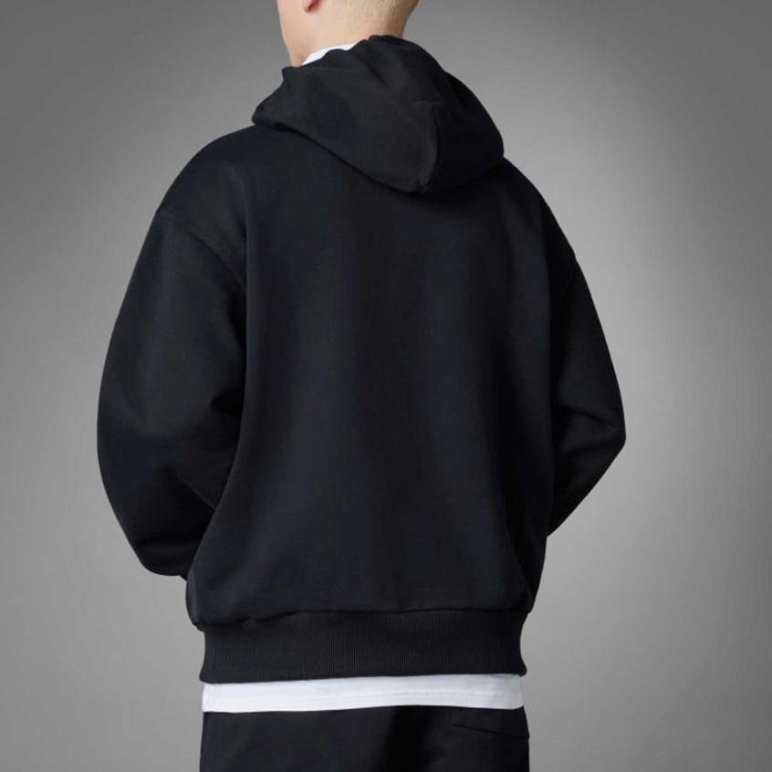 adidas Originals Sweatshirts Men's Black Hooded Moderate Regular HM5115