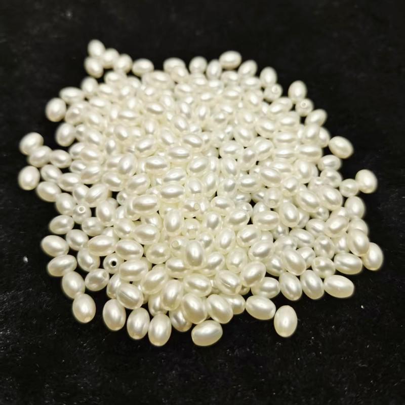 

5×7mm Oval ABS Imitation Pearl Rice Beads for DIY Jewelry Making