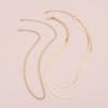 Women European Simple Multi-Layer Snake Bone Choker Retro Punk Metal Style Jewelry Minimalist Geometric Temperament Necklace