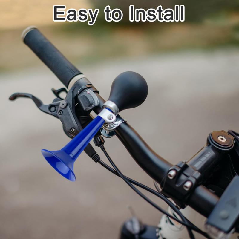 Aluminum Alloy Bike Horn, Loud Bicycle Horns for Kids and Adults,Retro and Easy-to-Install Bicycle Accessories