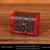Caja de Joyería Antigua de Madera con Cerradura – Ideal para Anillos, Pulseras y Accesorios