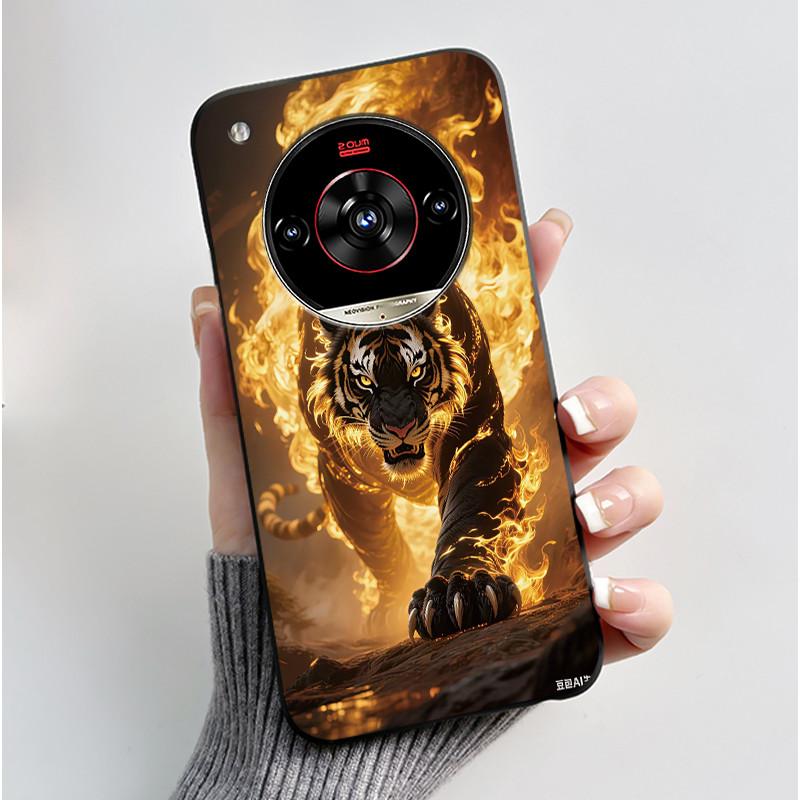 Funda Para ZTE Nubia Focus 2 Ultra Funda Z2463N Estética Lujo Linda Genial Niños Niñas Funda de Silicona Suave para Nubia Focus2 Ultra 5G