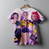 Y2K KPop Demon Hunters Kids T-shirt Cartoon Figure Printed Tops Tees Boys Girls Casual Short Sleeve Tshirt Children's Clothing