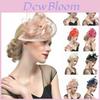 Tiara Elegante de Pena Feminina Faixa de Cabelo Chapéu Casamento Fascinator
