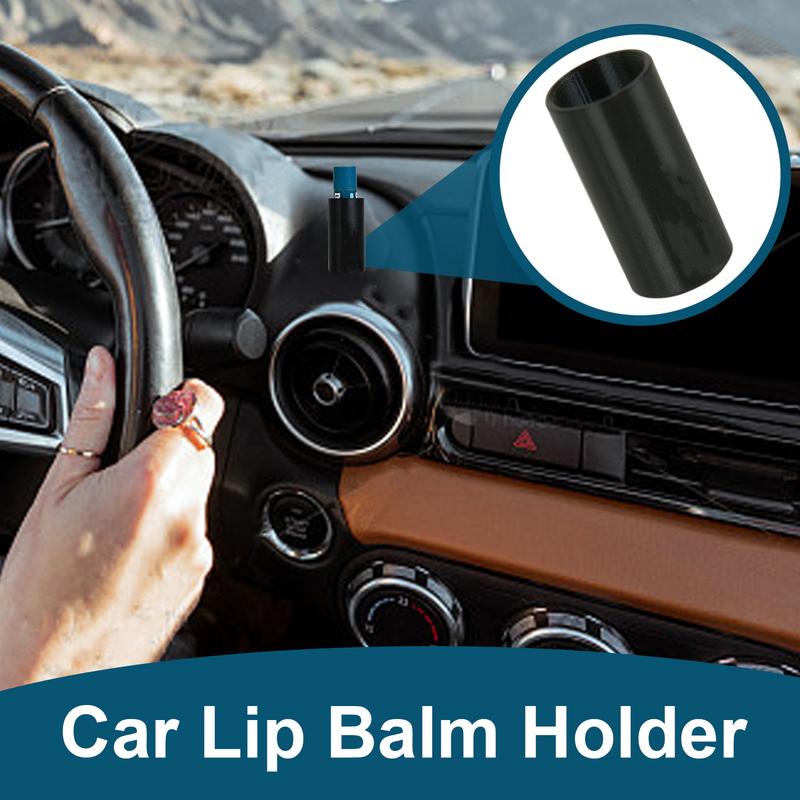 Car Lipsticks Holder Vehicle Rack Organizer Mount for Lipsticks No Punch Vehicle Chap Stick Holder for Friends Family Children
