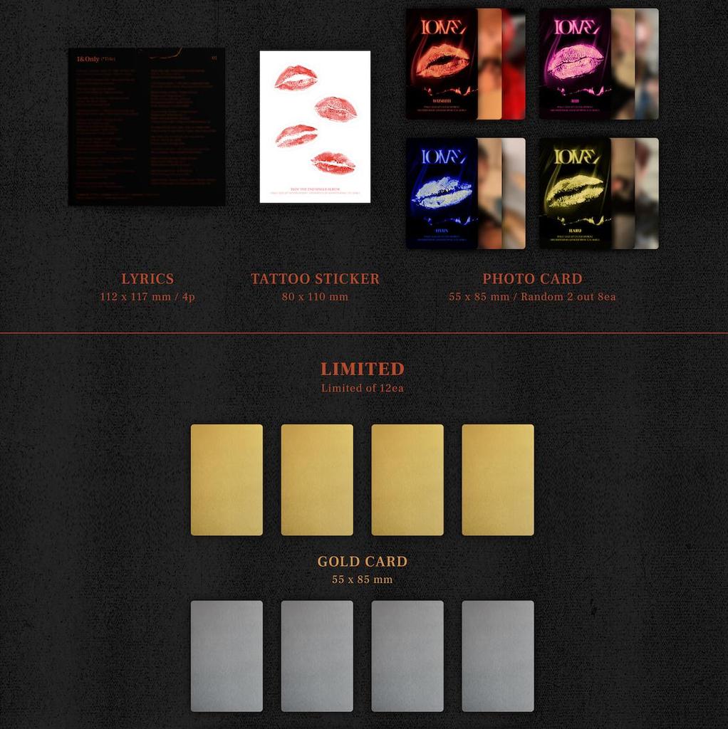 XLOV - 2nd Single Album [I ONE]