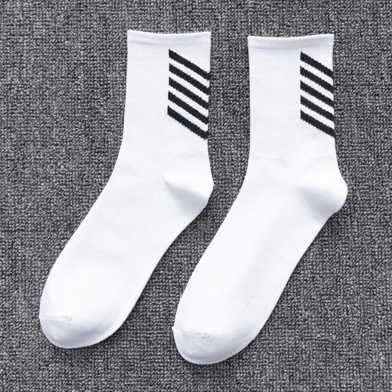 Big Men's 45 Yards Sports Basketball Socks - High Tube Loose Cotton for Large Feet, Street Hip Hop Style