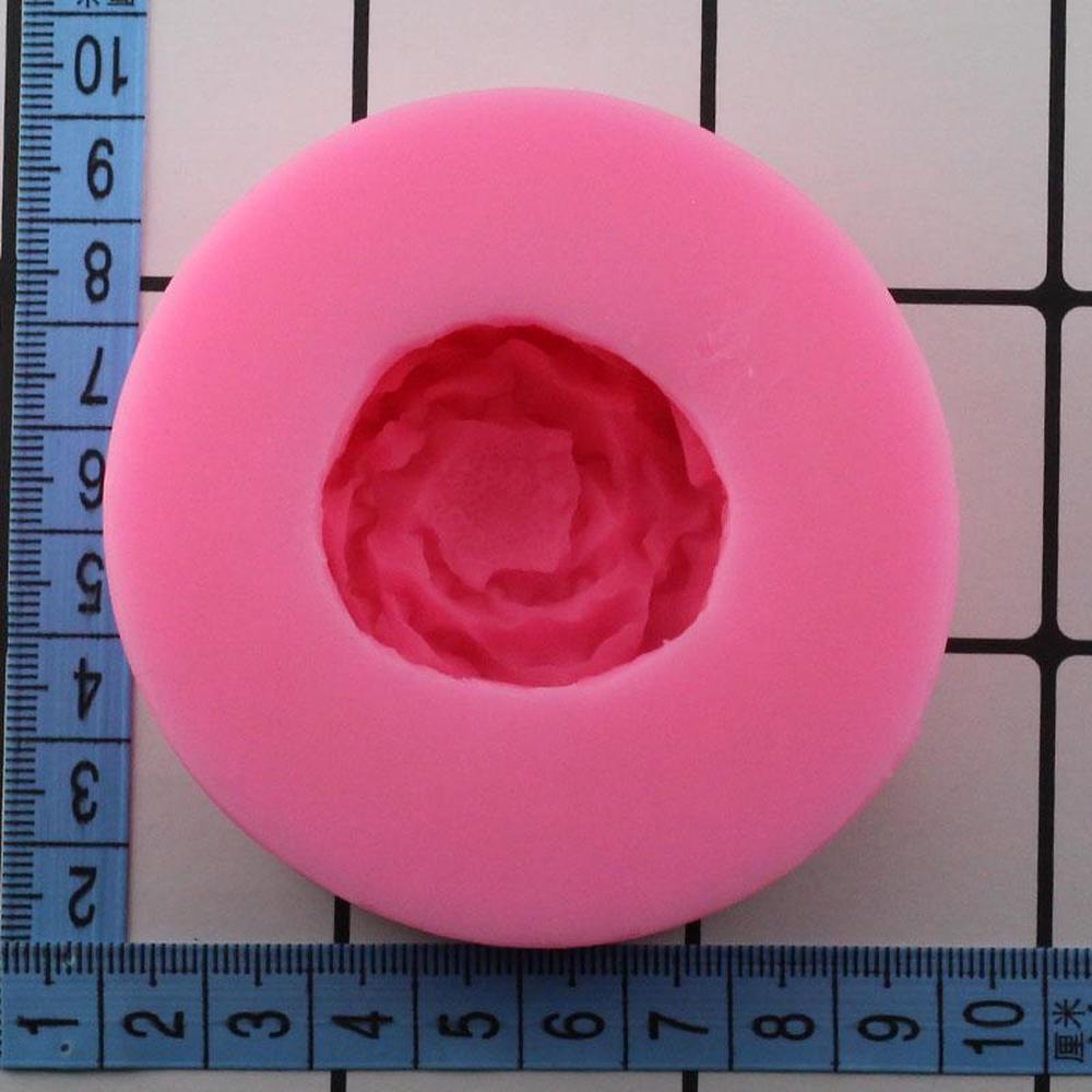 Siliconen mallen 3D pioenroos vorm bloemen handgemaakte zeep kaars mal taart bakken bruiloft decoratie gereedschap
