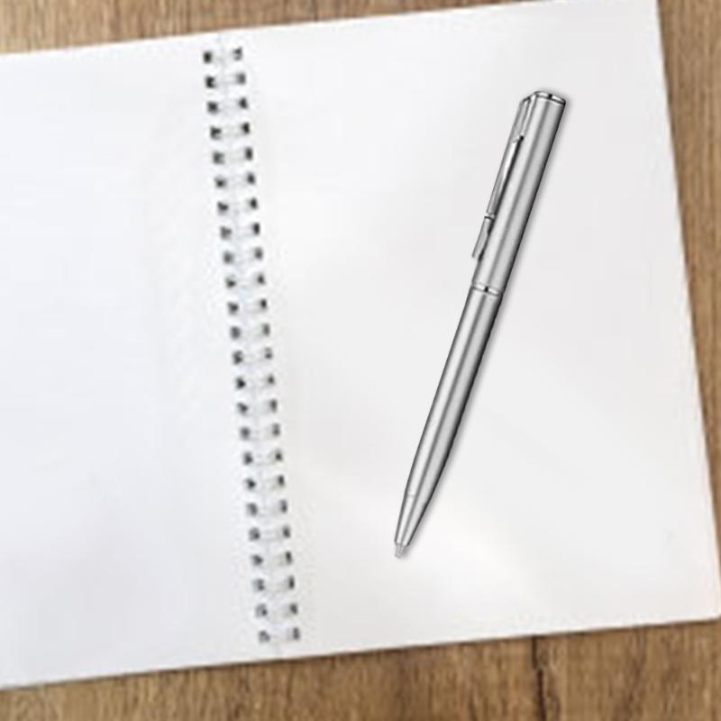 12 Pieces Smooth Writing Pen Plastic Silver Ballpoint Pen 1.0mm Elegant Twist Ballpoint Pen Gift Pen for School Office