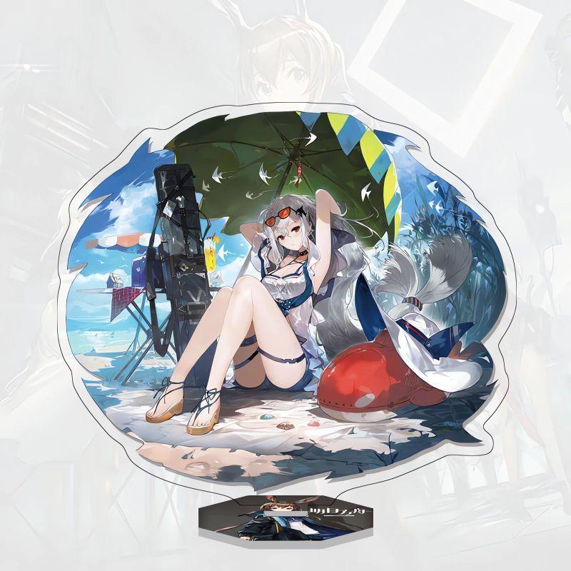 Arknights Acrylic Standing Sign Table Ornaments Amiya Angelina Hoshiguma Nightingale Siege Texas Lappland Figure Model