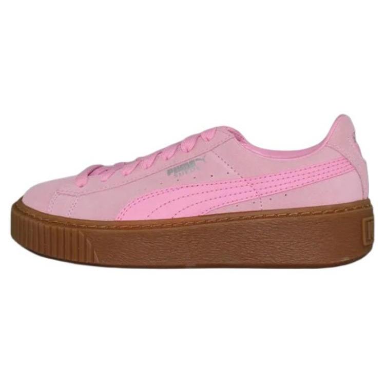 PUMA Suede Platform Junior Pink Kids 363663-02 EU 37.5