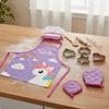 11 Pieces Kids Cooking Set Role Play Fun Children's Educational Toy Young Cook Costume