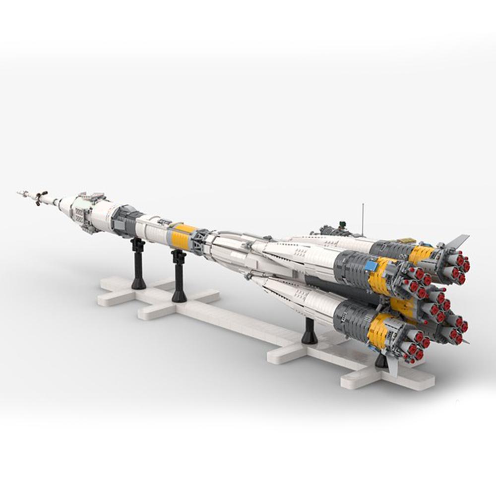 

Набор блоков ракеты-носителя Aerospace Series для лучшей модели российской ракеты-носителя Soyuz Brick Boy, подарок на день рождения