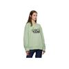 Vans Logo Daisy Embroidery Crew Neck Sweatshirt Women Tops Green VN0A7Q1JYSJ