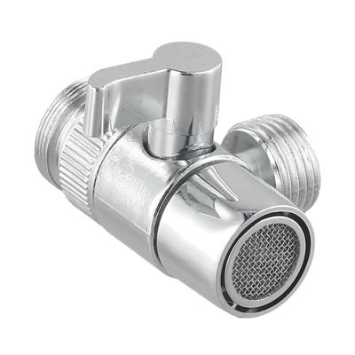 Kichen Accessories Valve Diverter Faucet Diverter 3-way Bidet Shower Connector Diverter Faucet Adapter For Toilet Sink Splitter