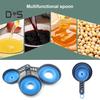3Pcs Wear-resistant Jam Funnel Large Mouth Durable Folding Food Liquid Spice Oil Funnel