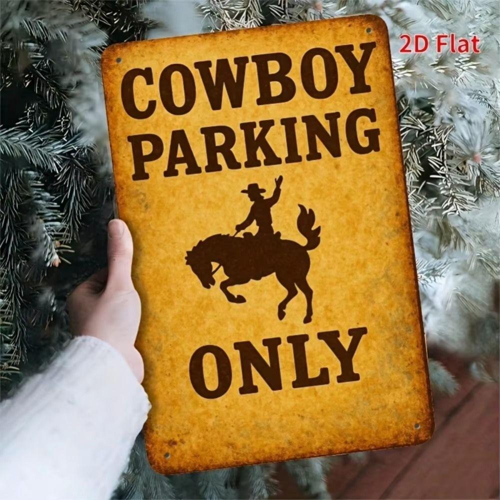 Tin Sign Metal Wall Art 20x30cm Home Decor