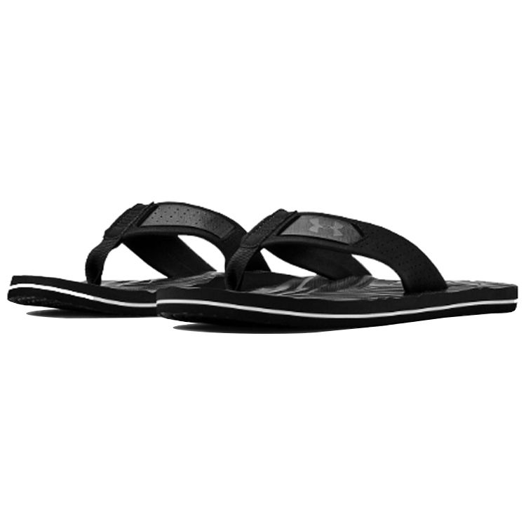 Under Armour Men's Marathon Key IV Sandal Black Jet Grey 3022712-001