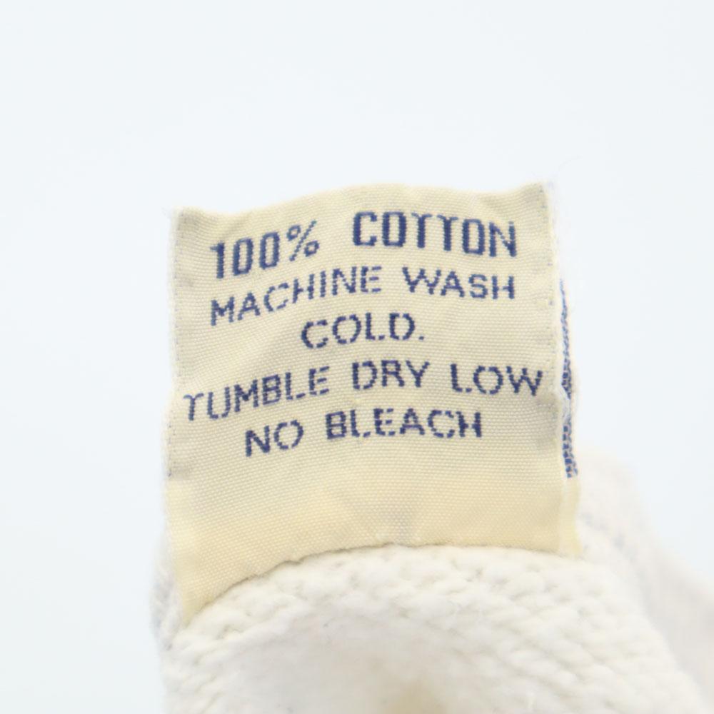 Buzz Rickson's Back Print Long Sleeve Sweat Trainer M Light Gray Men's Used