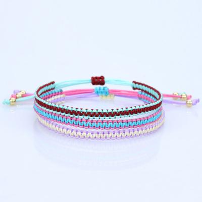 Handmade Handcrafted Colorful Bracelet - A Creative Friendship Item for Both Men and Women, A Couple's Bracelet.