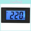Yb5135d Two Lcd Digital Wire Display Voltmeter Ac Voltage Tester Meter Panel Measuring Range