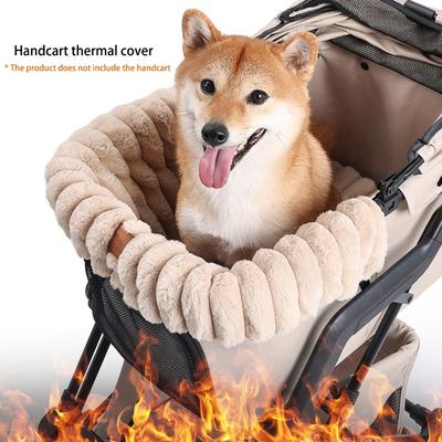 Hundebuggy Kissen Hundebuggy Matte Haustierbuggy Matte für Hund Haustier Spaziergang Zubehör Haustierbuggy Schmutzabdeckung