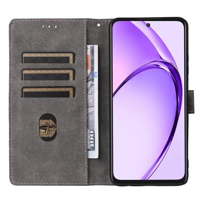 For Oppo A80 5G/A3 Pro (Global) 5G/K12x 5G (India)/A3x 5G (China) Leather Case RFID Blocking Wallet Phone Cover with Strap