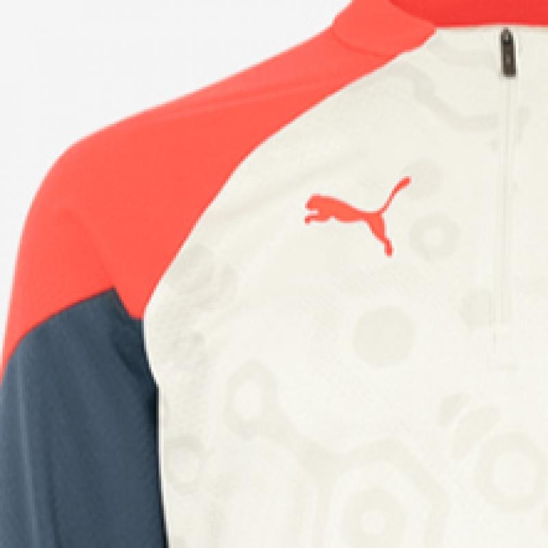 Puma Galleria Puma IndiviSual CUp ASia Sp Men S Half Zip Up Long Sleeve T ShirT