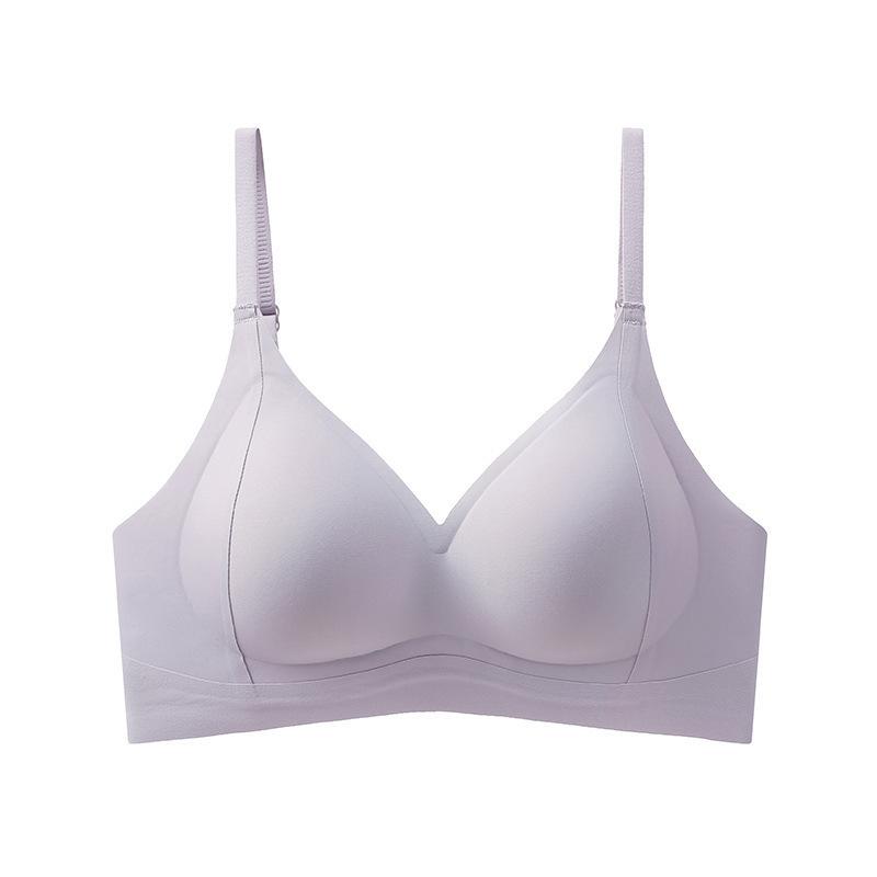 Lift Underwear Women's Small Breasts Gather and Close Sub-breasts Fixed Cup Anti-sagging Summer Thin No Steel Ring Seamless Bra Cover