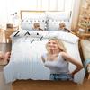 3PCS Zahide Printed Bedding Kit Quilt Cover + Two Pillowcases Comfort Bedroom Decor Fashion Zahide Pattern 3-in-1 Bedding Set