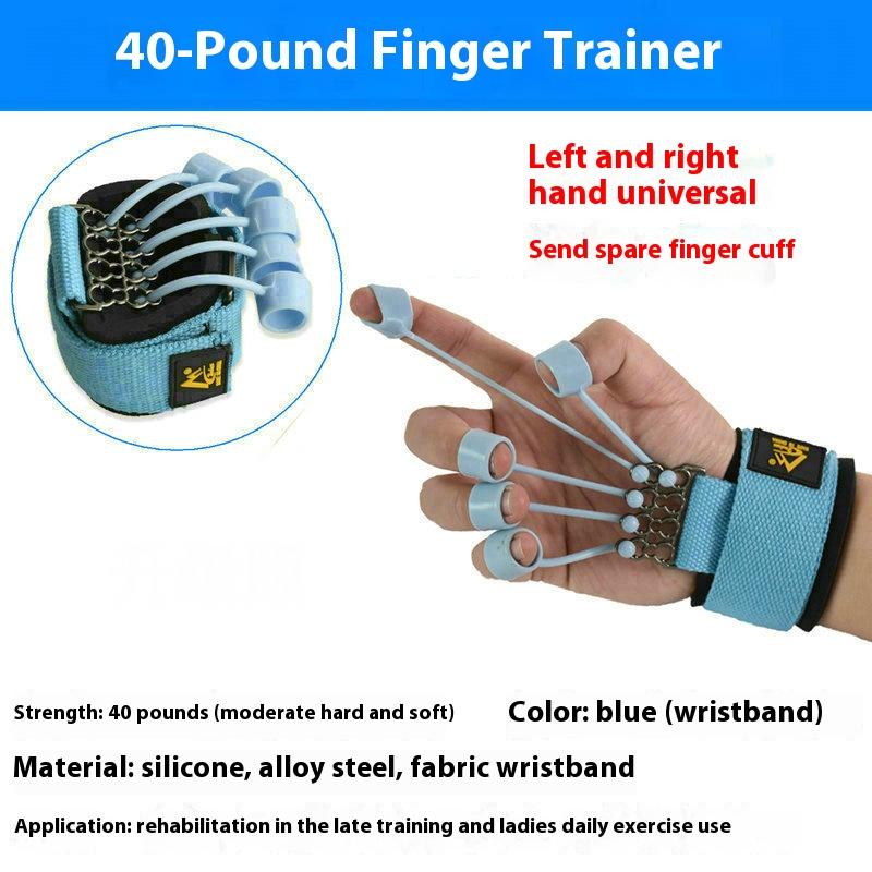 

Растяжитель для пальцев - Регулируемый кистевой эспандер для реабилитационных тренировок, Портативный тренажер для пальцев музыканта
