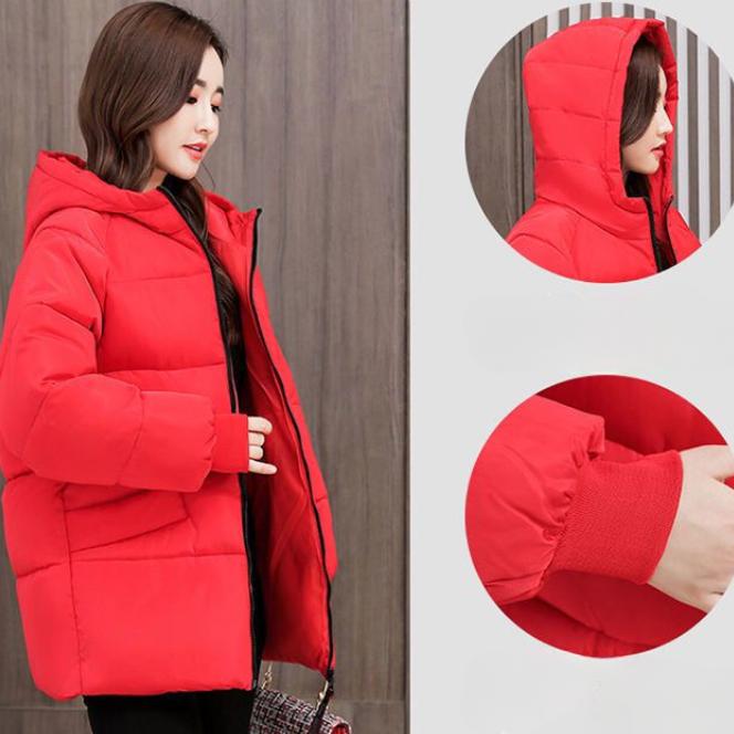 Damen Koreanische Version Plus Größe 8XL Fashion Parker Jacke Mittellange Daunenjacke Plus Dünger Zur Vergrößerung Der Lockeren Jacke