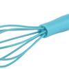 1pc 6-inch Handheld Mixer Mini Blender Silicone Stainless Steel Home Baking Tool for Whipping Cream Beating Eggs Mixing Flour