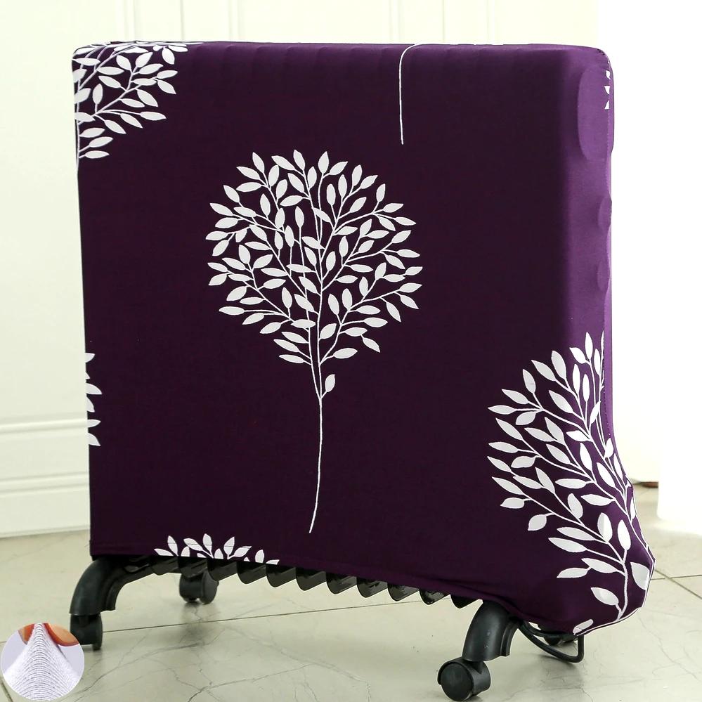 Solid Color Portable Heater Radiator Dust Cover Thickened Elastic Household Oil Tin Radiator Protective Storage Dust Covers