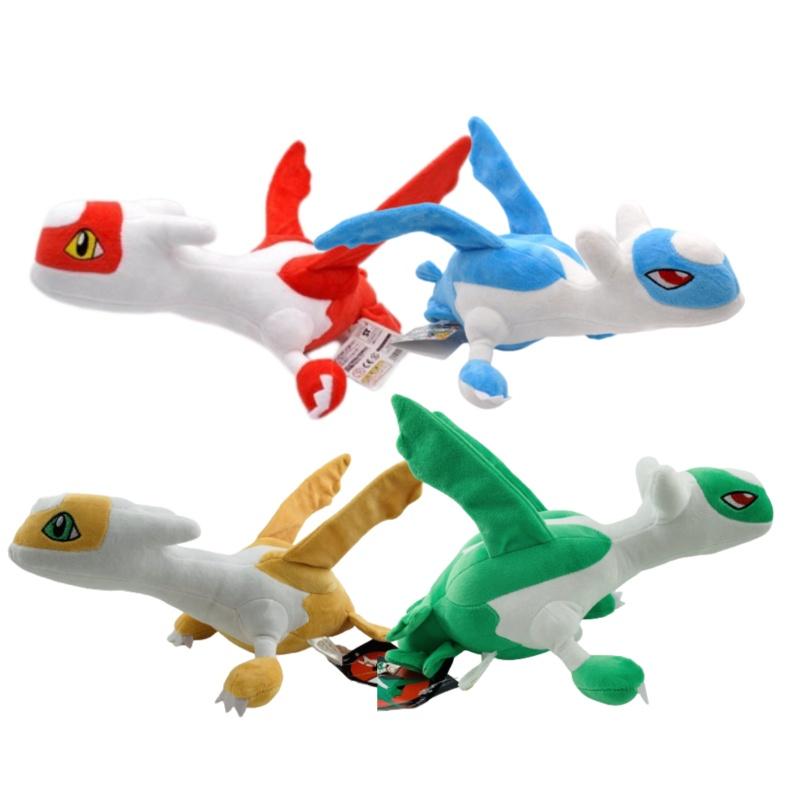 Large Shiny Rainbow-colored Latias And Latios Plushies