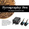 100W Multifunctional Digital Display Electric Gourd Wooden Pyrography Machine with 20pcs Heating Pen Heads
