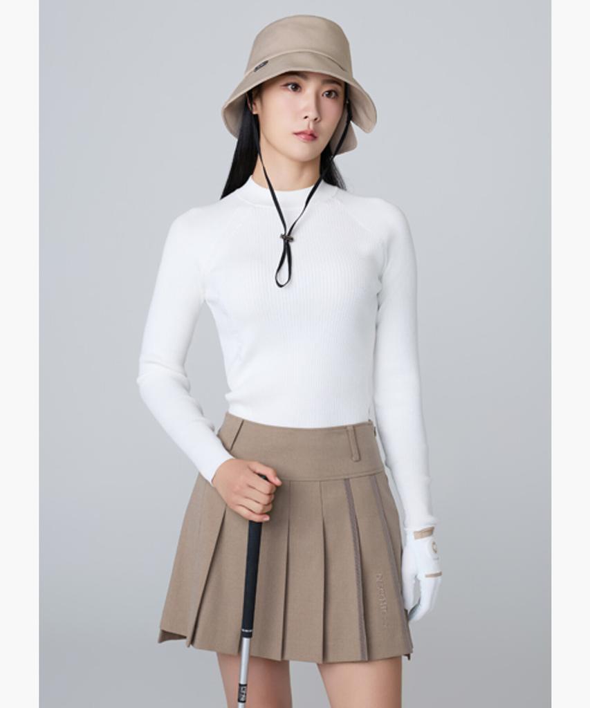 DESCENTE GOLF Women'S Ribbed Mock Neck Pullover (Dq31Wfkp9K)