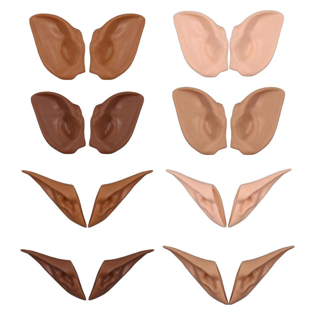 2x Doll Ears Reusable Fake Ears Toy Ears for Rbl Neo Blythe