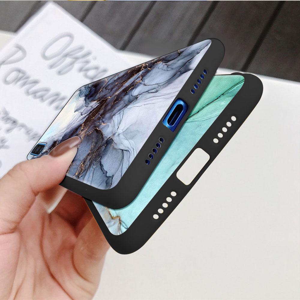 Case For Samsung Galaxy A52 A12 A51 A32 A21s A71 A53 A13 A32 A72 A31 A33 A22 A03 A41 Phone Cover Marble