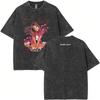 Washed Vintage Britney Spears Oops I Did It Again Graphic T Shirts Men Women Casual Oversized Short Sleeve Tshirts Streetwear
