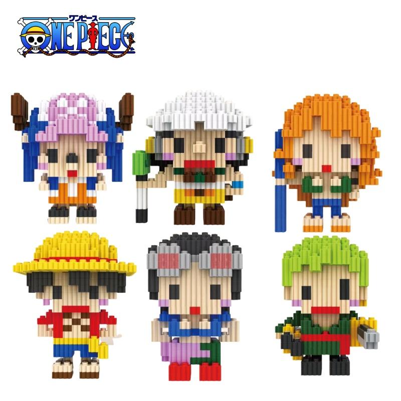 Pirate King Micro Diamond Building Blocks Compatible With Lego Cartoon Figures