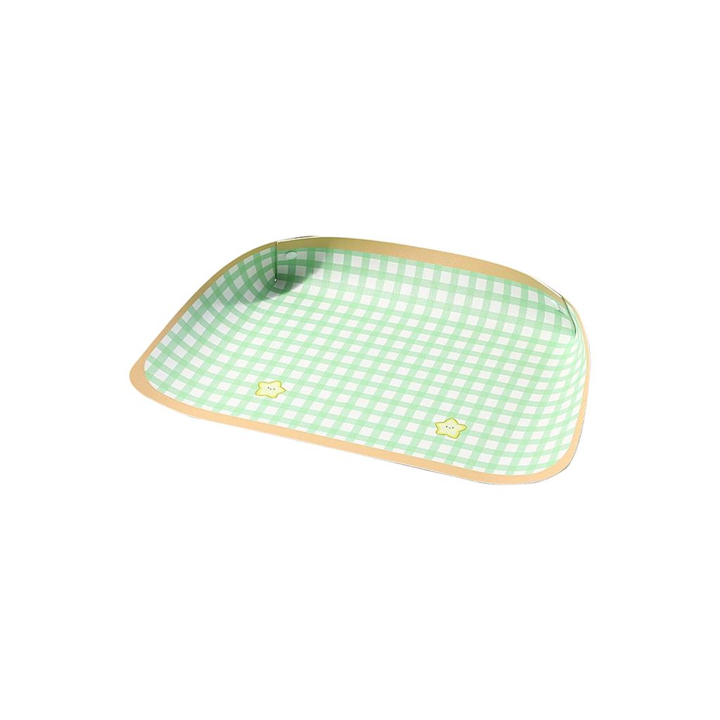 No-Mess Pet Feeding Mat: Non- PU Leather Bowl Placemat For Cats & Dogs