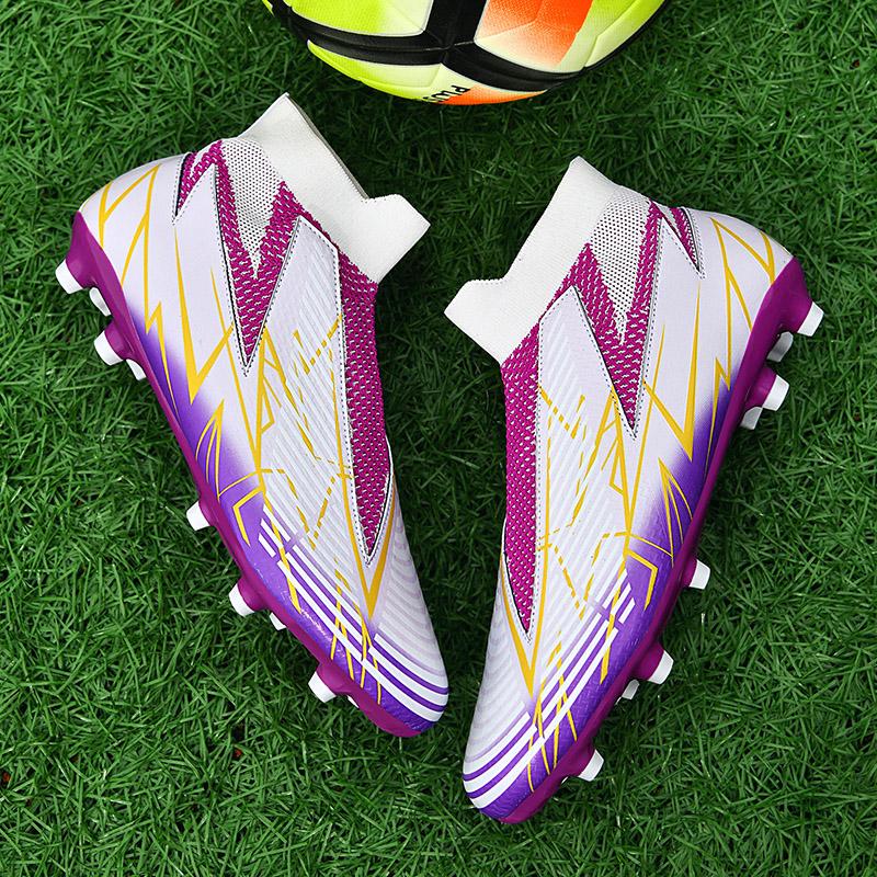 Men Football Boots Outdoor Wholesale Soccer Shoes Comfortable Superfly Indoor Futsal Breathable Training Shoes Drop Shipping